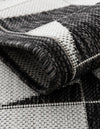 Urban Terrace Collection Area Rug -  Mercer Runner Black and White  lifestyle 4