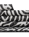Urban Terrace Collection Area Rug -  Harlem Rectangle Black and White  lifestyle 69