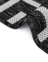 Urban Terrace Collection Area Rug -  Astoria (Black and White) Rectangle Black and White  lifestyle 8