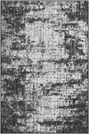 Urban Terrace Collection Area Rug -  Midtown Rectangle Black and White Main
