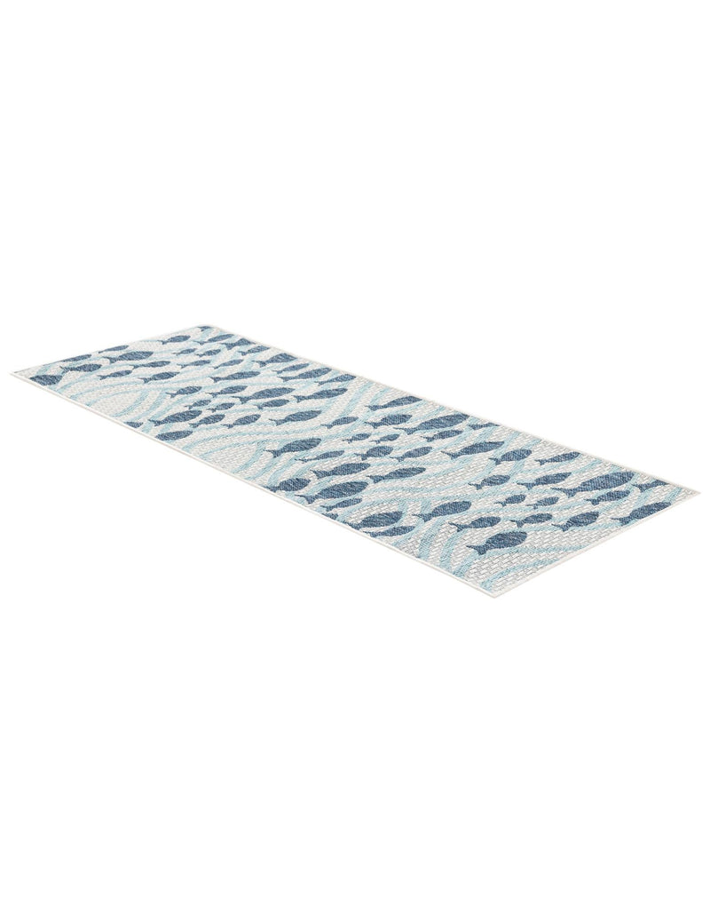 Seaside Haven Rugs Collection Area Rug -  Harbor Runner Blue  lifestyle 16