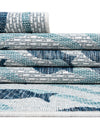 Seaside Haven Rugs Collection Area Rug -  Harbor Rectangle Blue  lifestyle 37