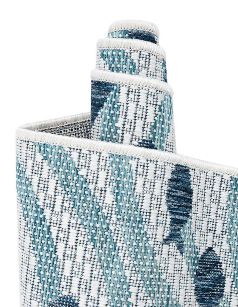 Seaside Haven Rugs Collection Area Rug -  Harbor Rectangle Blue  lifestyle 40