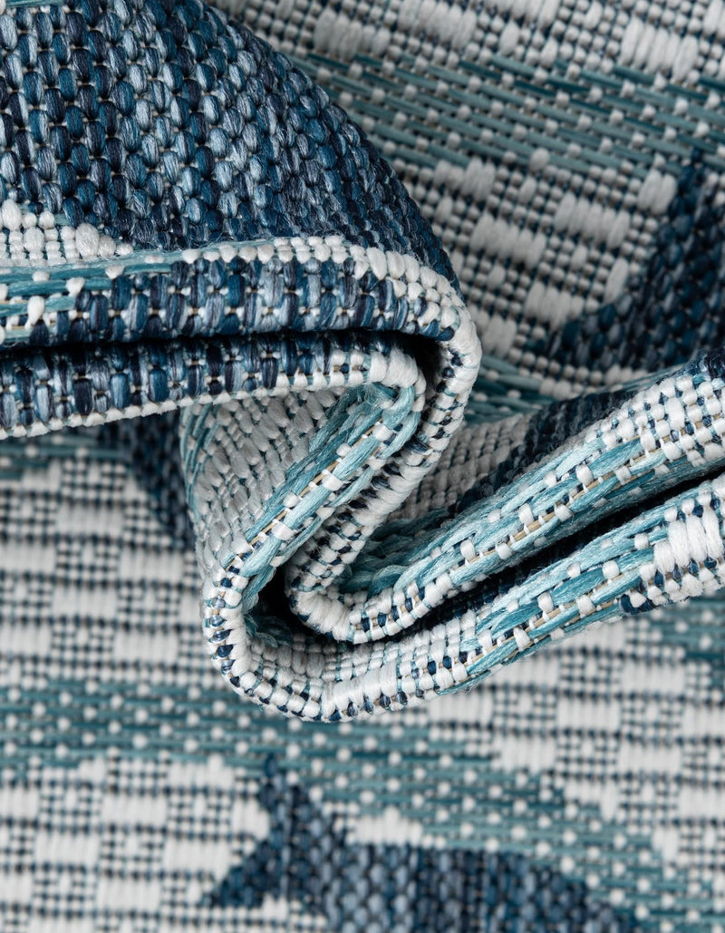 Seaside Haven Rugs Collection Area Rug -  Harbor Rectangle Blue  lifestyle 41
