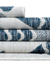 Seaside Haven Rugs Collection Area Rug -  Admiral Rectangle Navy Blue  lifestyle 12