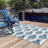Seaside Haven Rugs Collection Area Rug -  Admiral Rectangle Navy Blue  lifestyle 14