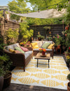 Seaside Haven Rugs Collection Area Rug -  Admiral Rectangle Yellow  lifestyle 3
