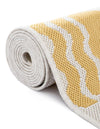 Seaside Haven Rugs Collection Area Rug -  Admiral Round Yellow  lifestyle 13