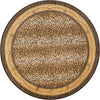 Savannah Sojourn Collection Area Rug -  Limpopo Round Brown  lifestyle 16