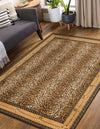 Savannah Sojourn Collection Area Rug -  Limpopo Rectangle Brown  lifestyle 3