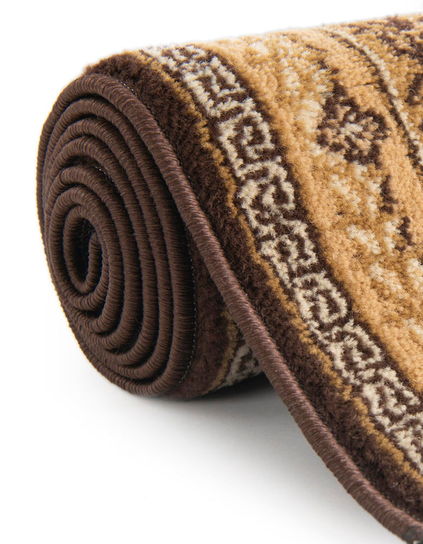 Savannah Sojourn Collection Area Rug -  Limpopo Rectangle Brown  lifestyle 11
