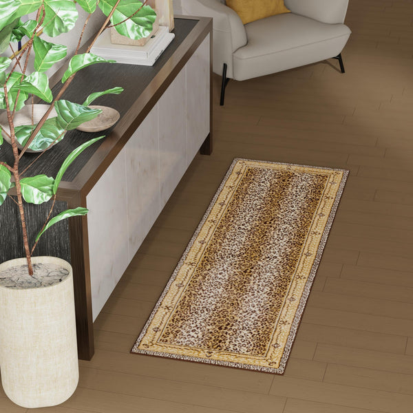 Savannah Sojourn Collection Area Rug -  Limpopo Runner Brown  lifestyle 57