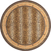 Savannah Sojourn Collection Area Rug -  Limpopo Round Brown  lifestyle 43