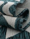 Seaside Haven Rugs Collection Area Rug -  Admiral Rectangle Turquoise  lifestyle 89