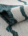 Seaside Haven Rugs Collection Area Rug -  Admiral Runner Turquoise  lifestyle 4