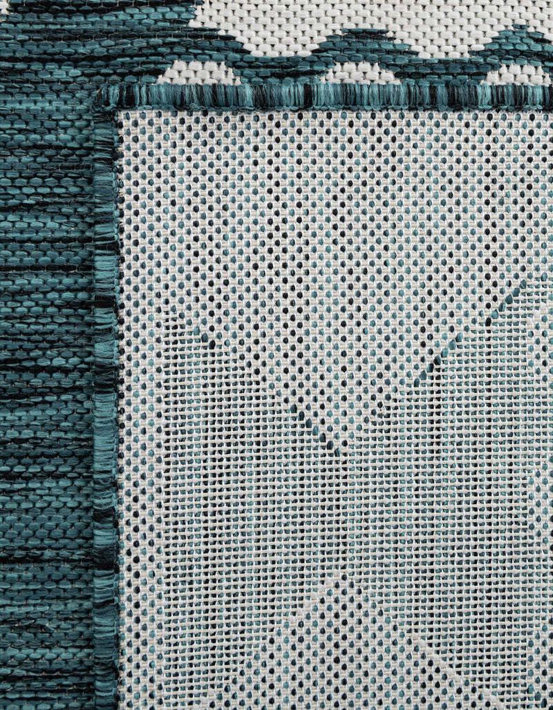 Seaside Haven Rugs Collection Area Rug -  Admiral Runner Turquoise  lifestyle 7