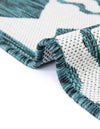 Seaside Haven Rugs Collection Area Rug -  Admiral Runner Turquoise  lifestyle 8