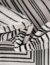 Roma Elegance Collection Area Rug - Vatican Rectangle Black and White  lifestyle 8