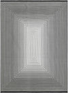 Roma Elegance Collection Area Rug -  Pantheon Rectangle Black and White Main
