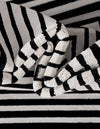Roma Elegance Collection Area Rug -  Pantheon Rectangle Black and White  lifestyle 8