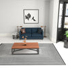 Roma Elegance Collection Area Rug -  Pantheon Rectangle Black and White  lifestyle 16
