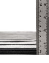 Roma Elegance Collection Area Rug -  Trevi Rectangle Black and White  lifestyle 5