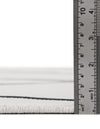 Roma Elegance Collection Area Rug -  Piazza Rectangle Black and White  lifestyle 5