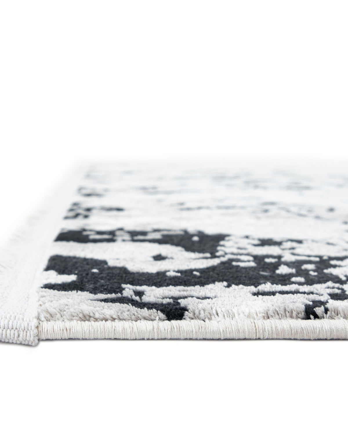 Roma Elegance Collection Area Rug -  Capitolino Rectangle Black and White  lifestyle 7