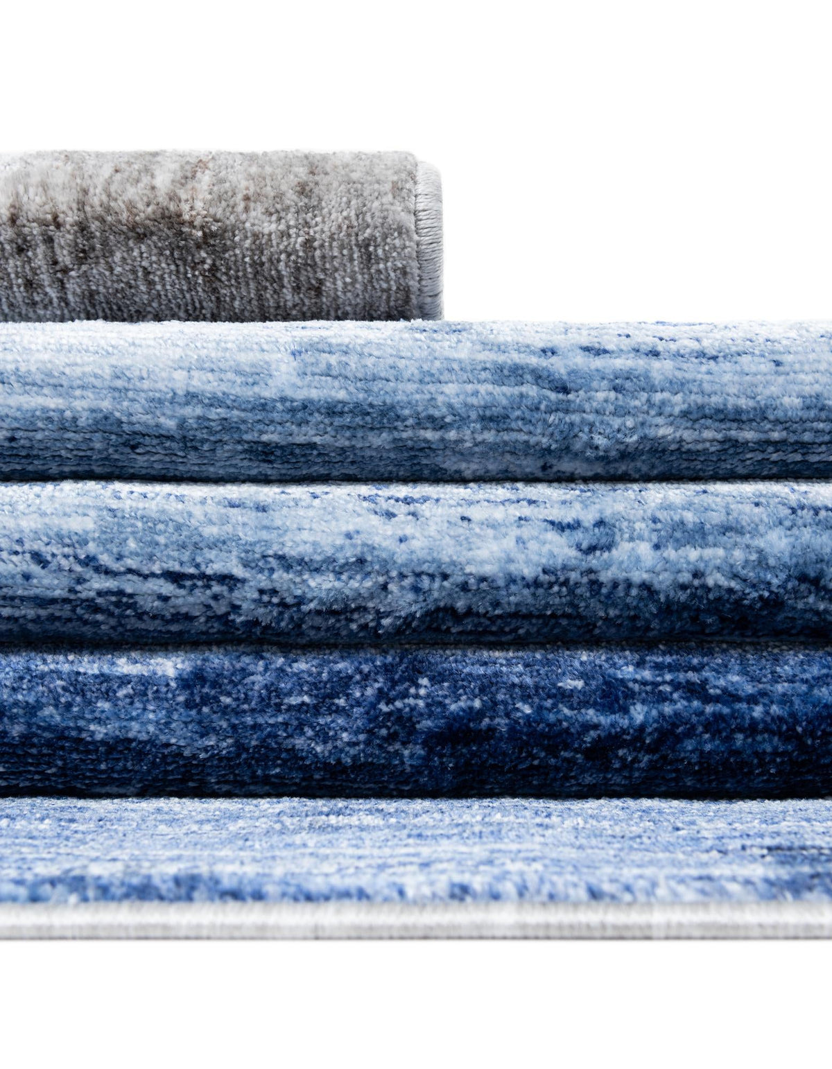 Zagros Shades Collection Area Rug -  Sisakht Rectangle Blue Gray  lifestyle 14