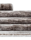 Zagros Shades Collection Area Rug -  Yasuj Rectangle Gray Brown  lifestyle 28