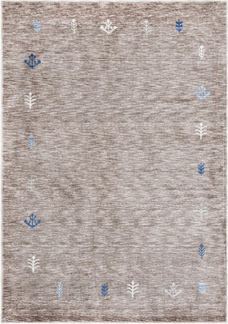 Zagros Shades Collection Area Rug -  Yasuj Rectangle Gray Brown  lifestyle 3