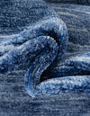 Zagros Shades Collection Area Rug -  Yasuj Rectangle Navy Blue  lifestyle 15