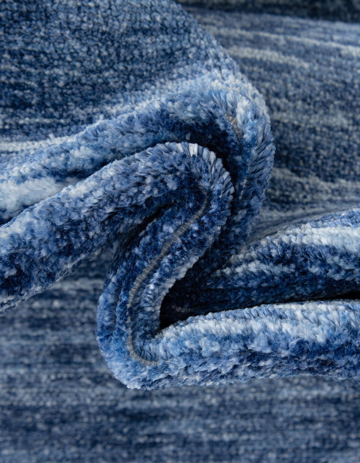 Zagros Shades Collection Area Rug -  Yasuj Rectangle Navy Blue  lifestyle 15