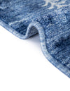 Zagros Shades Collection Area Rug -  Yasuj Rectangle Navy Blue  lifestyle 19