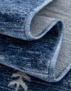 Zagros Shades Collection Area Rug -  Yasuj Rectangle Navy Blue  lifestyle 25