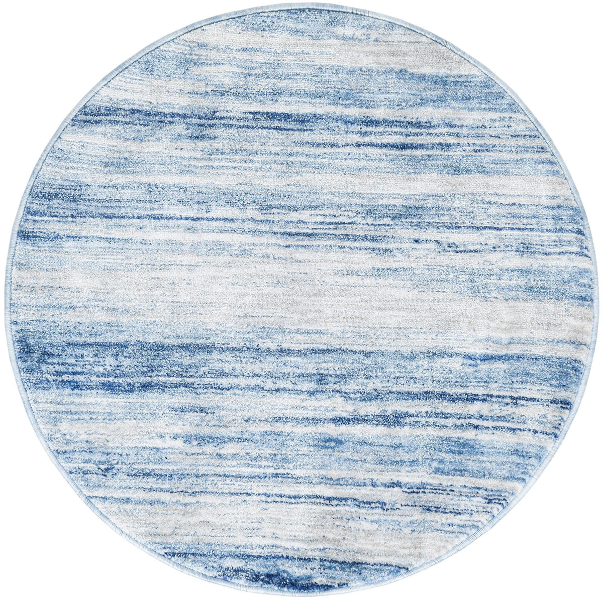 Zagros Shades Collection Area Rug -  Sepidan Round Blue Ivory  lifestyle 16