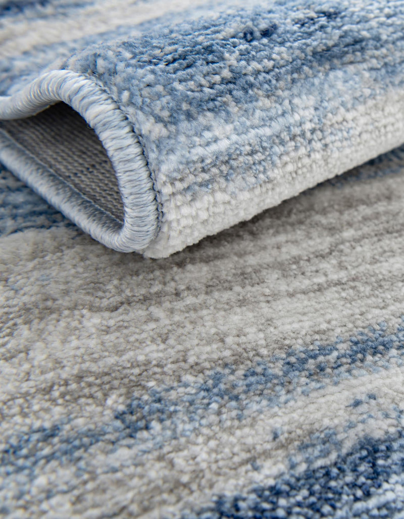 Zagros Shades Collection Area Rug -  Sepidan Rectangle Blue Ivory  lifestyle 6