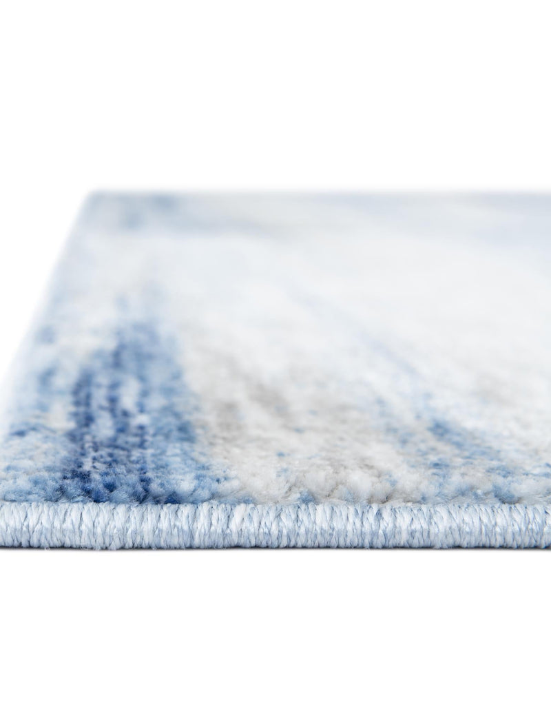 Zagros Shades Collection Area Rug -  Sepidan Rectangle Blue Ivory  lifestyle 7