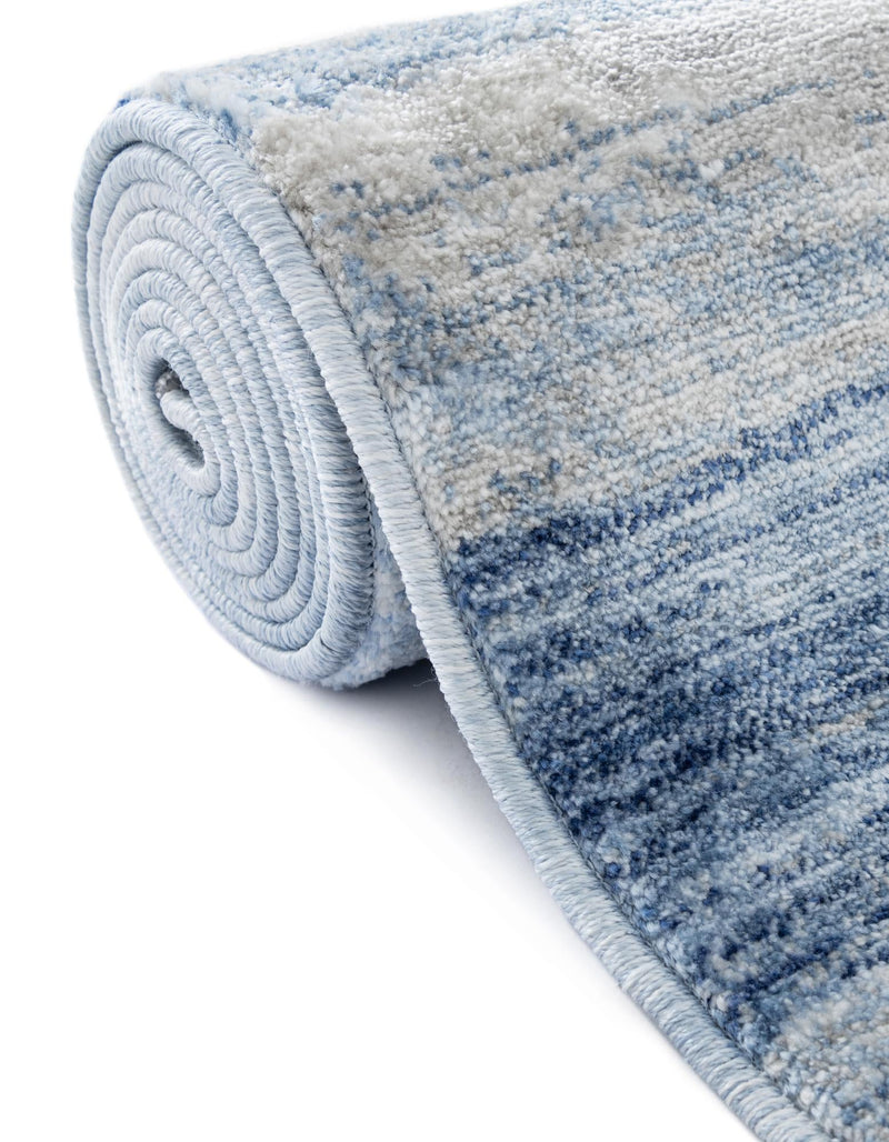 Zagros Shades Collection Area Rug -  Sepidan Rectangle Blue Ivory  lifestyle 12