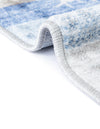 Zagros Shades Collection Area Rug -  Behbahan Rectangle Blue Gray  lifestyle 10