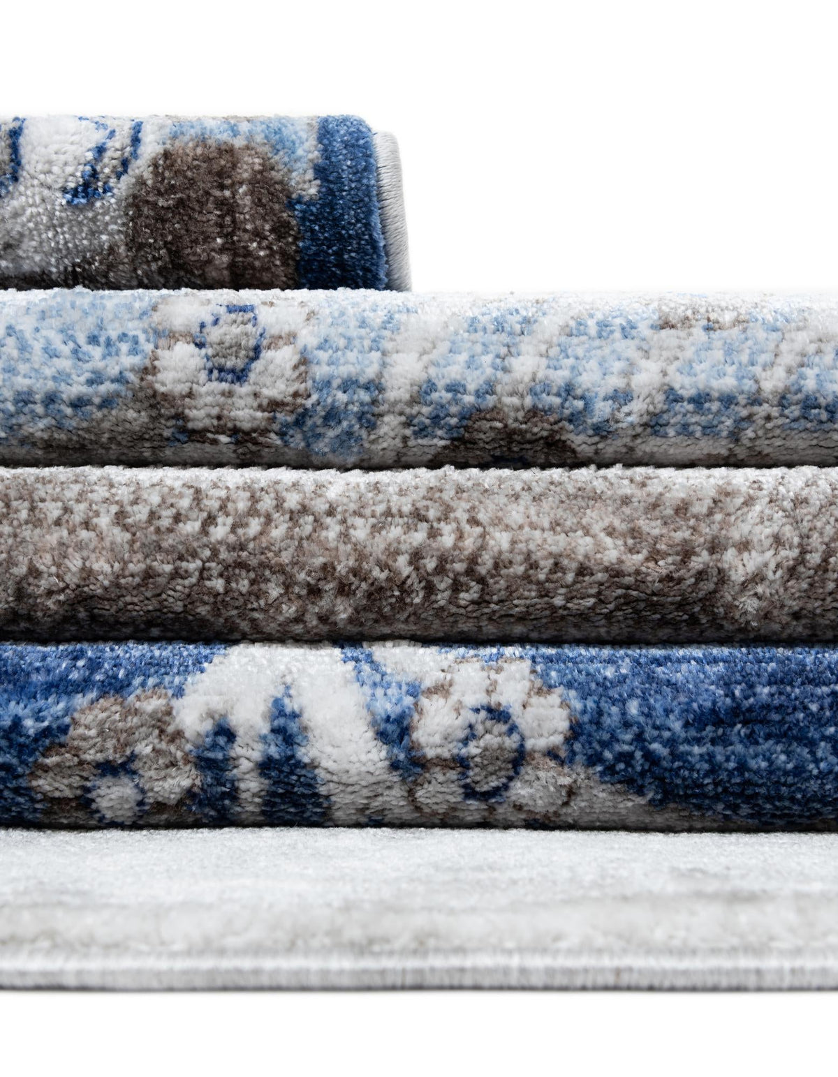 Zagros Shades Collection Area Rug -  Behbahan Rectangle Blue Gray  lifestyle 14