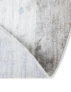 Zagros Shades Collection Area Rug -  Behbahan Round Blue Gray  lifestyle 38