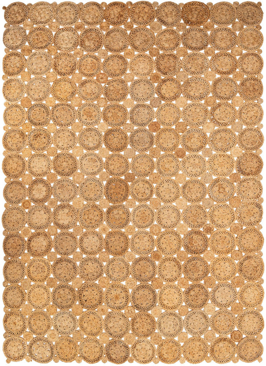 Woven Seaside Jute Collection Area Rug - Whittaker Rectangle Natural Main