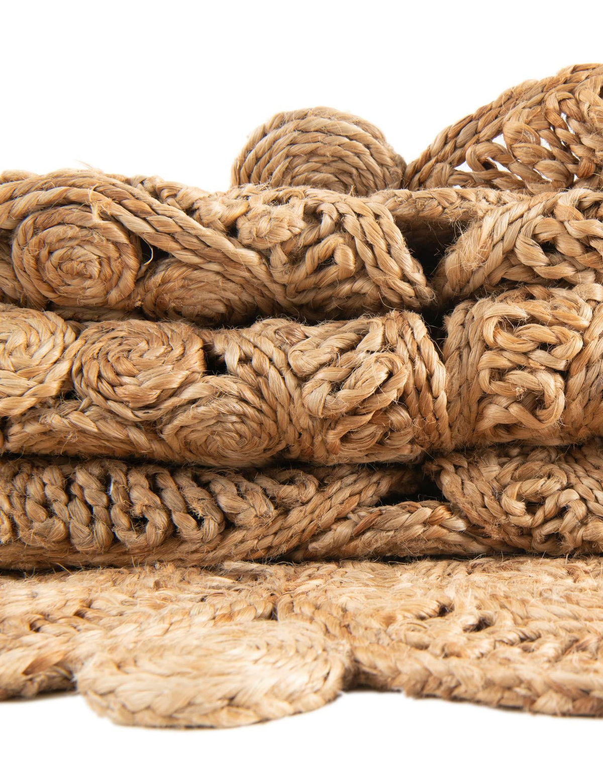 Woven Seaside Jute Collection Area Rug - Whittaker Rectangle Natural  lifestyle 12