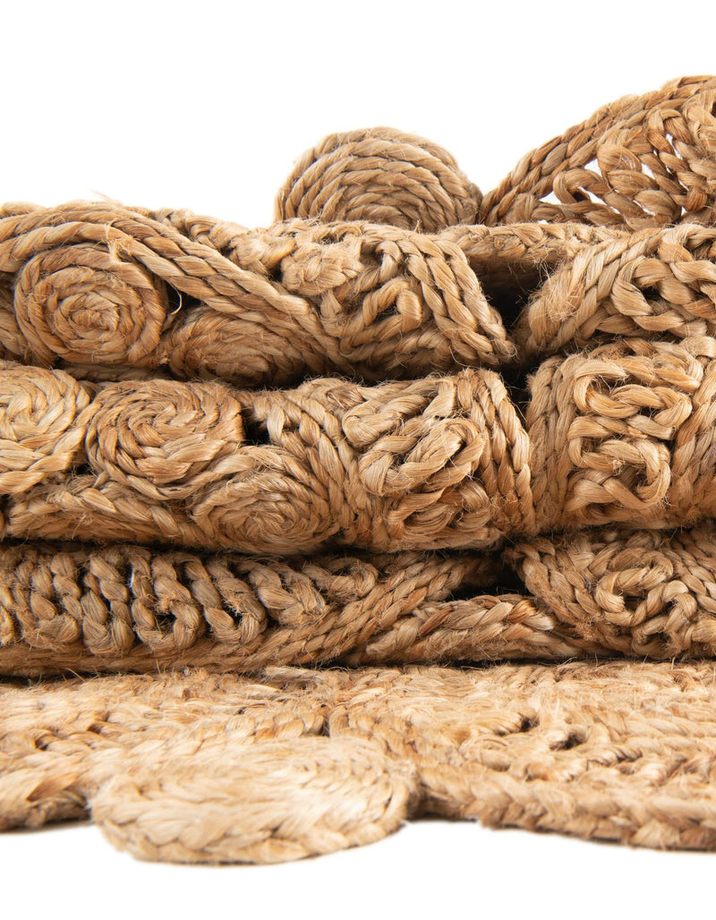 Woven Seaside Jute Collection Area Rug - Whittaker Rectangle Natural  lifestyle 12