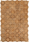 Woven Seaside Jute Collection Area Rug - Whittaker Rectangle Natural  lifestyle 3