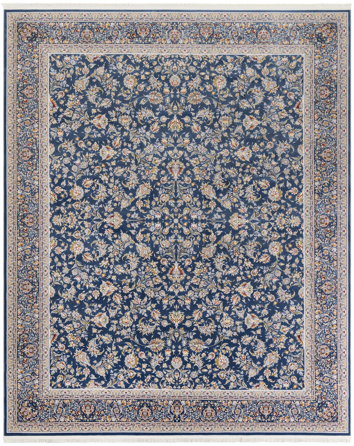 Murano Collection Area Rug - Venice Rectangle Blue Main
