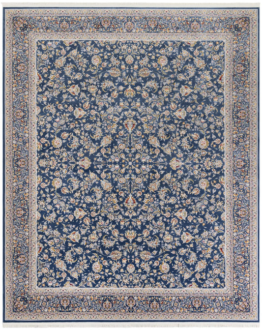 Murano Collection Area Rug - Venice Rectangle Blue Main