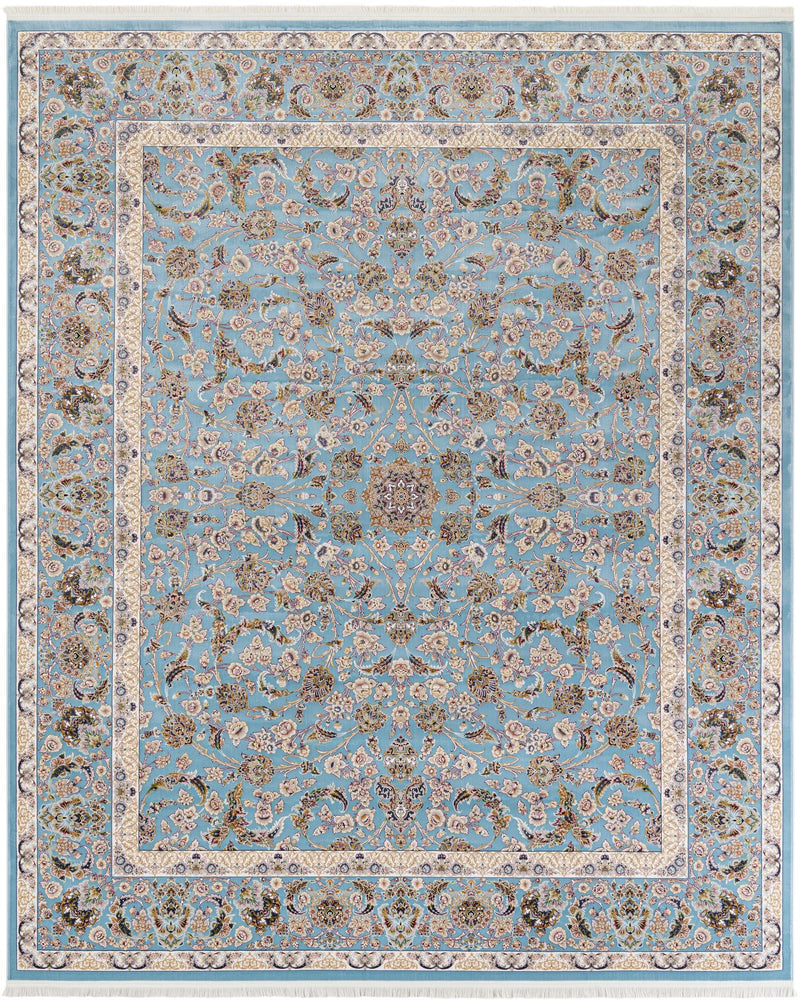 Murano Collection Area Rug -  Burano Rectangle Blue  lifestyle 2