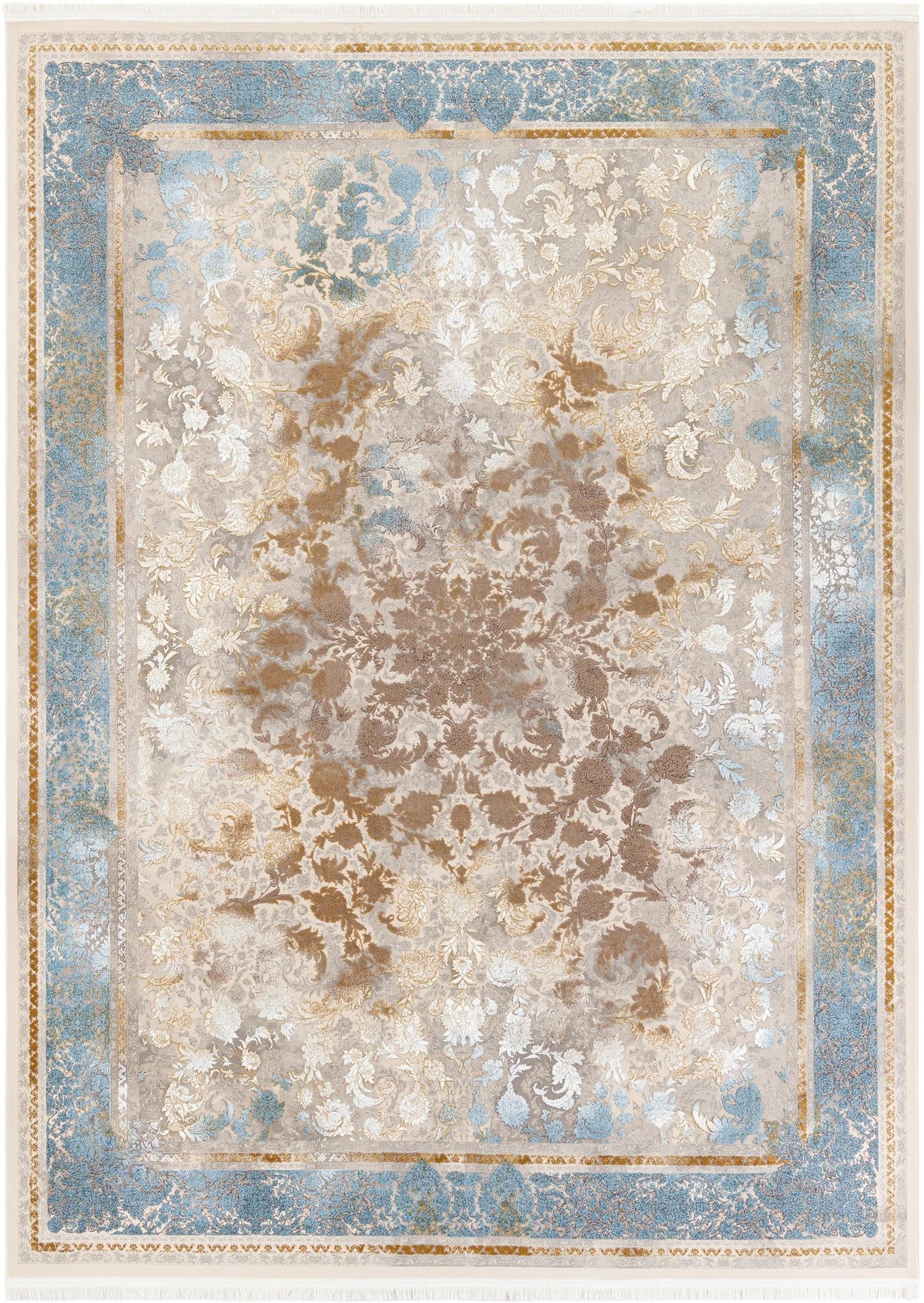 Verona Collection Area Rug - Milan Rectangle Beige Main